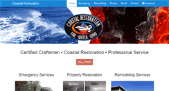 Desktop Screenshot of coastrestoration.com
